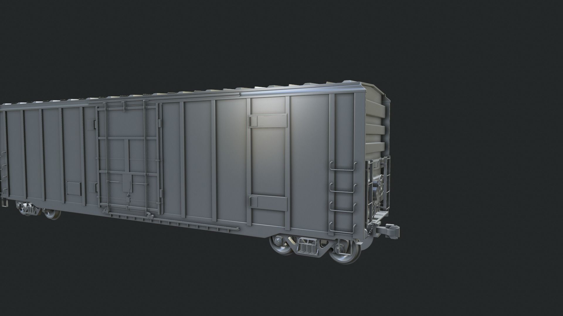 Box Car 3D model_7