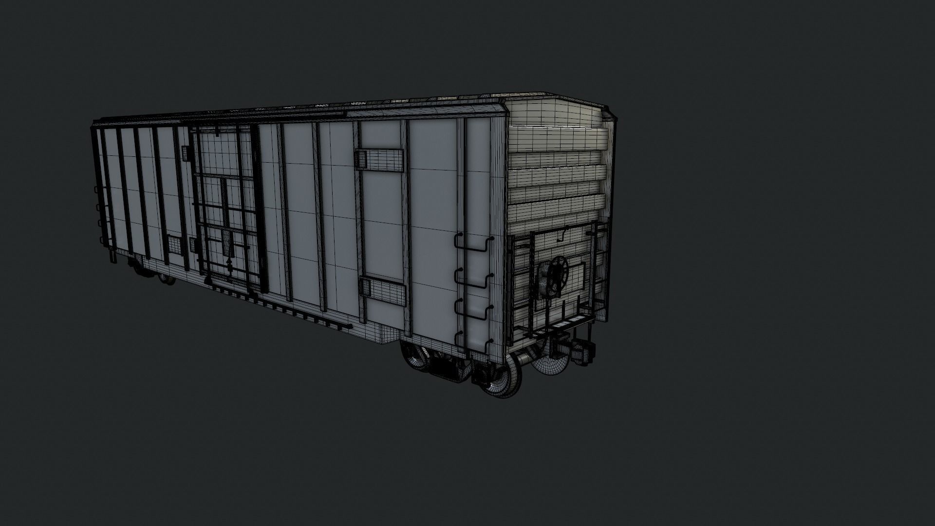 Box Car 3D model_15