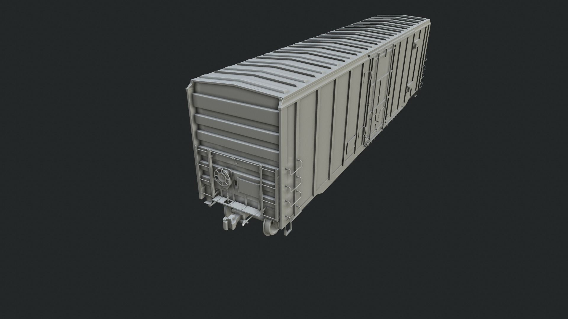 Box Car 3D model_8