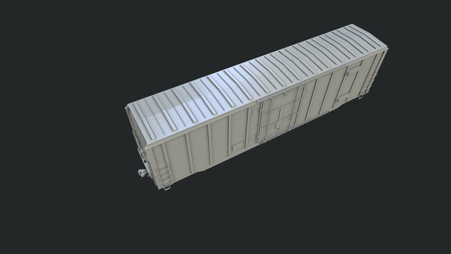 Box Car 3D model_9