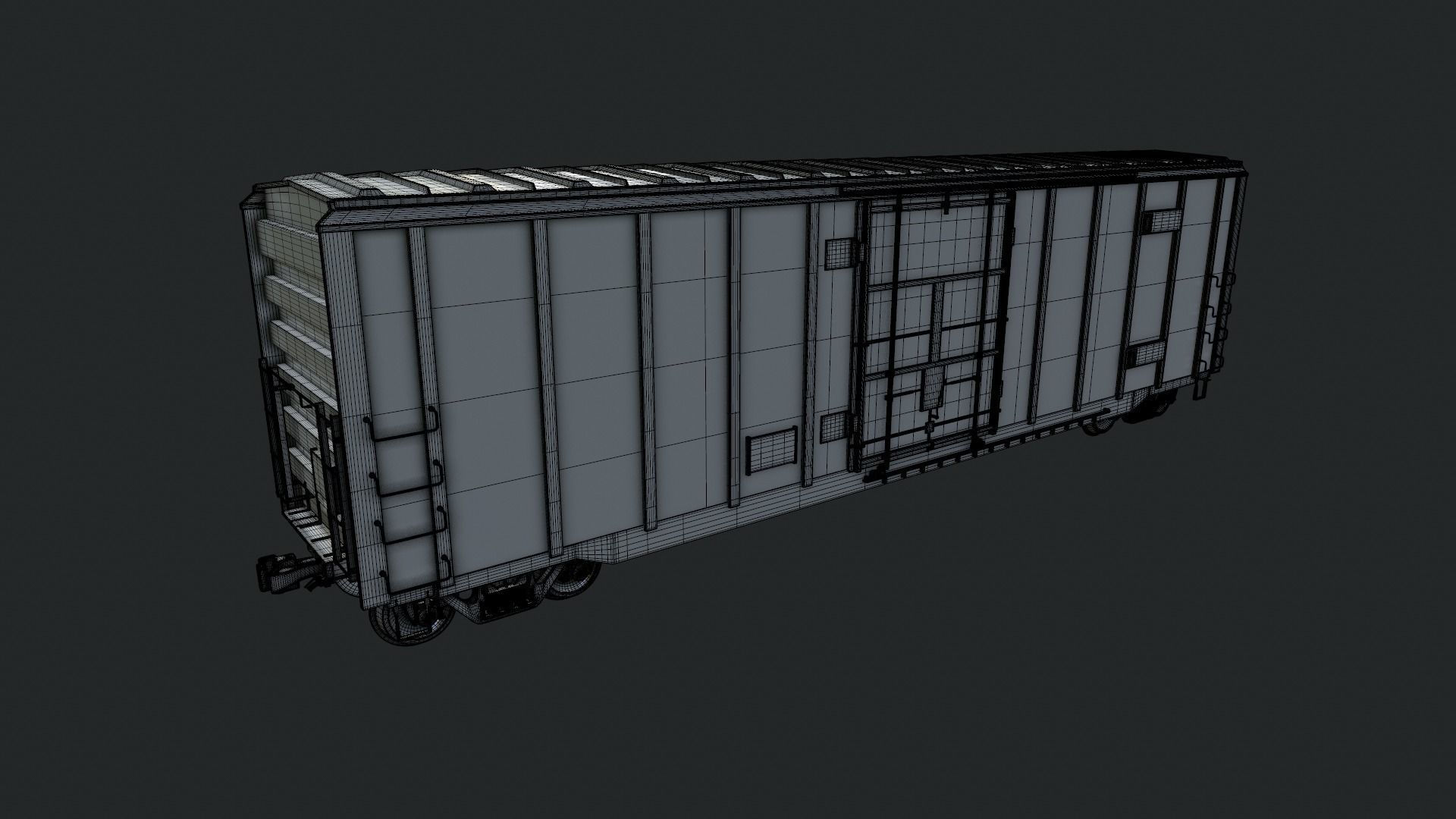 Box Car 3D model_13