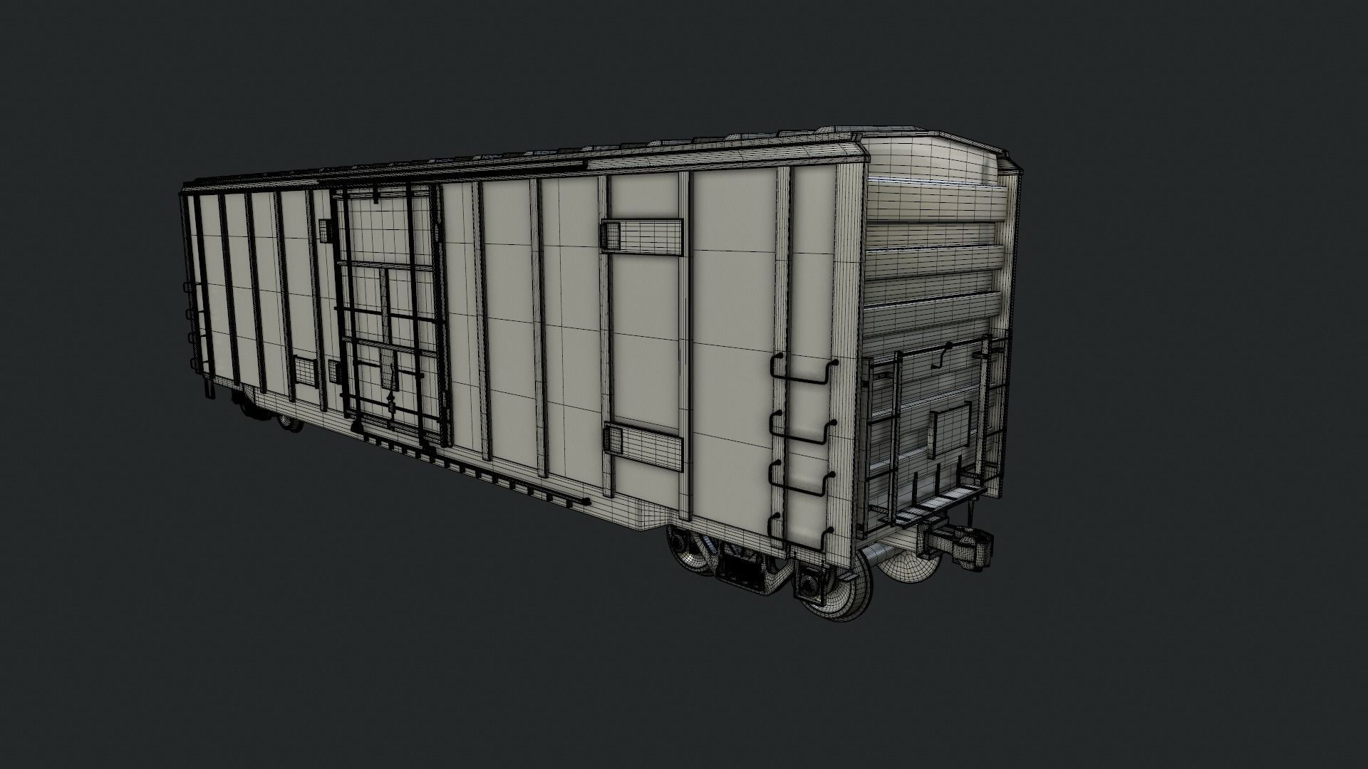 Box Car 3D model_14