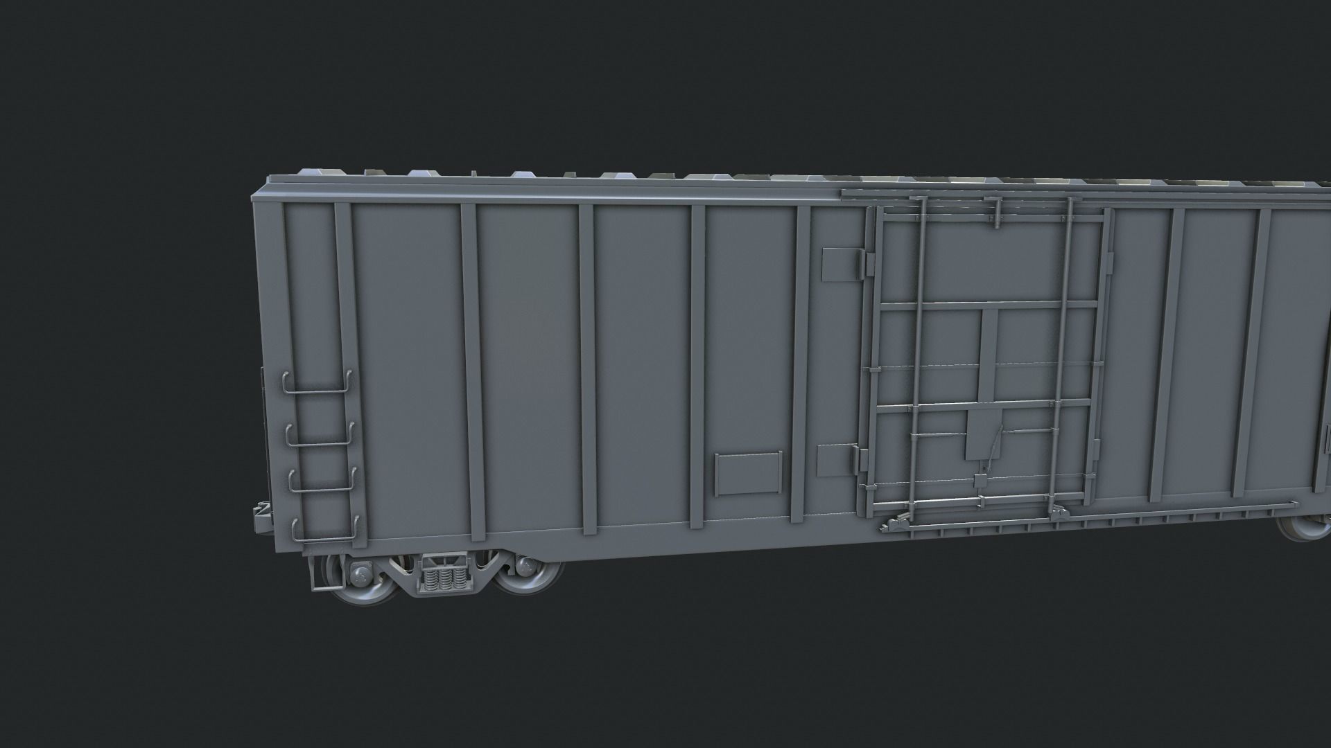 Box Car 3D model_6