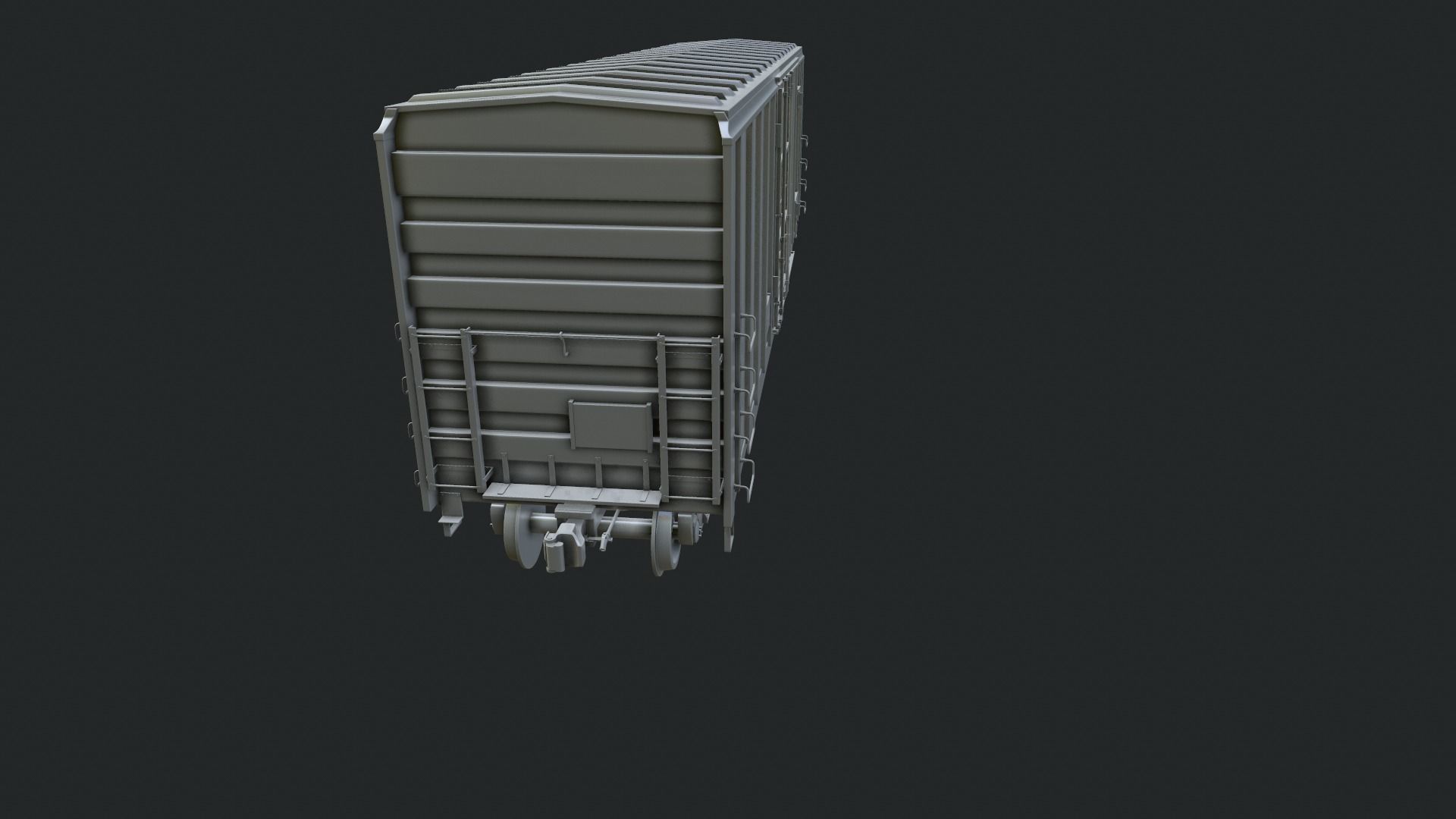 Box Car 3D model_5
