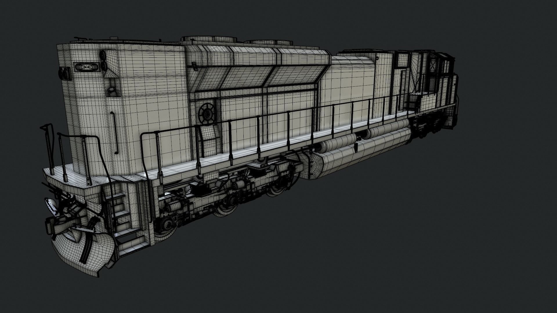 EMD-SD70ACe Locomotion 3D model_16