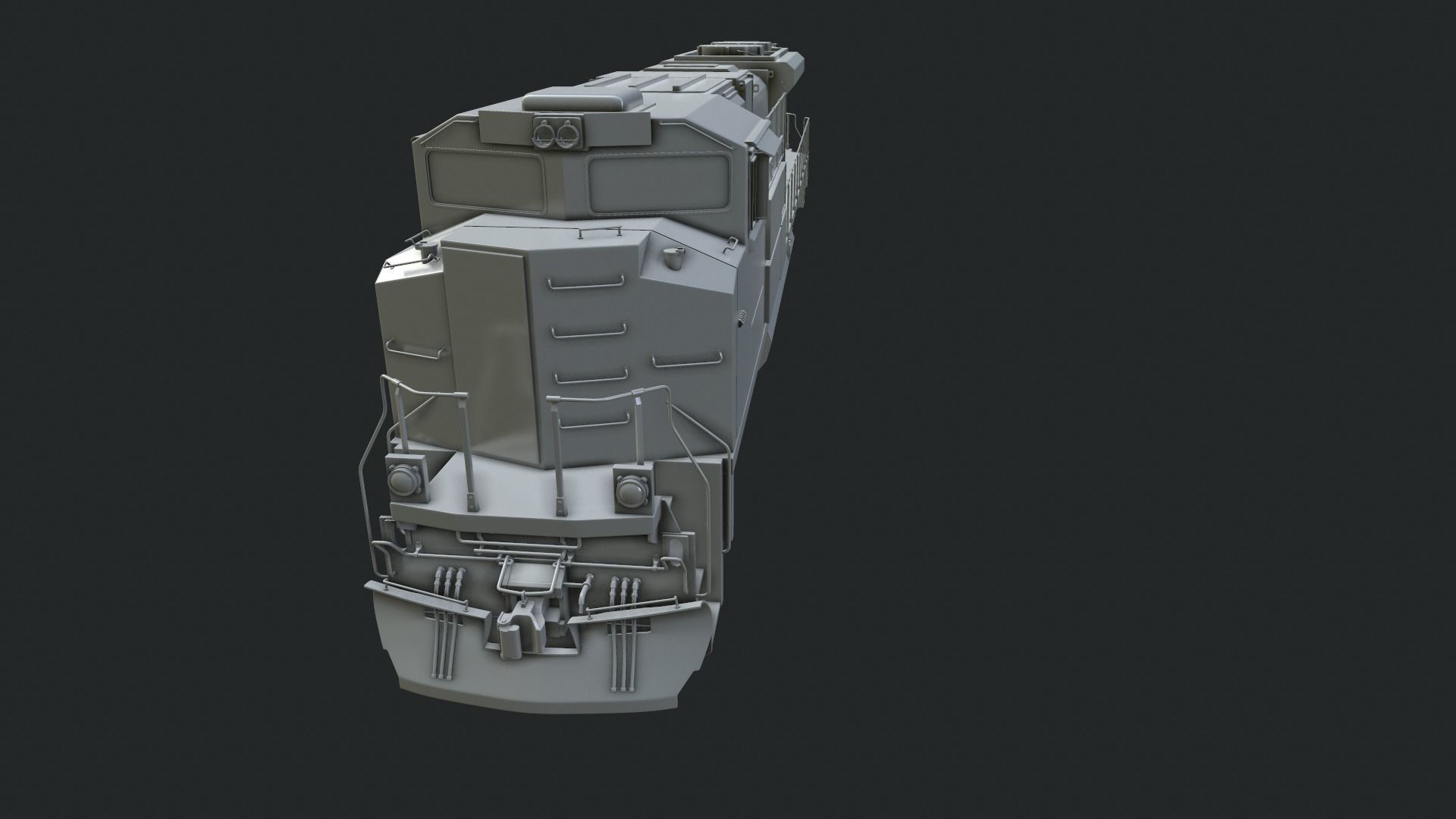 EMD-SD70ACe Locomotion 3D model_5