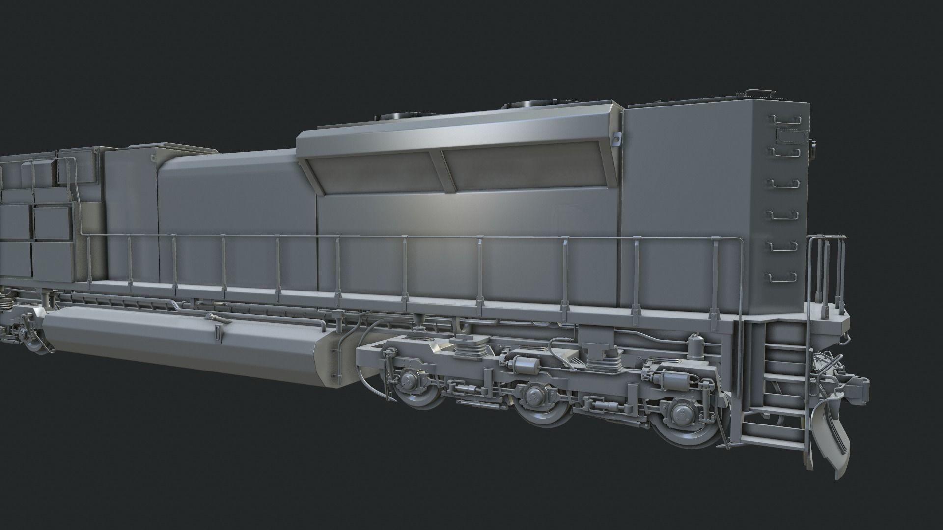 EMD-SD70ACe Locomotion 3D model_7