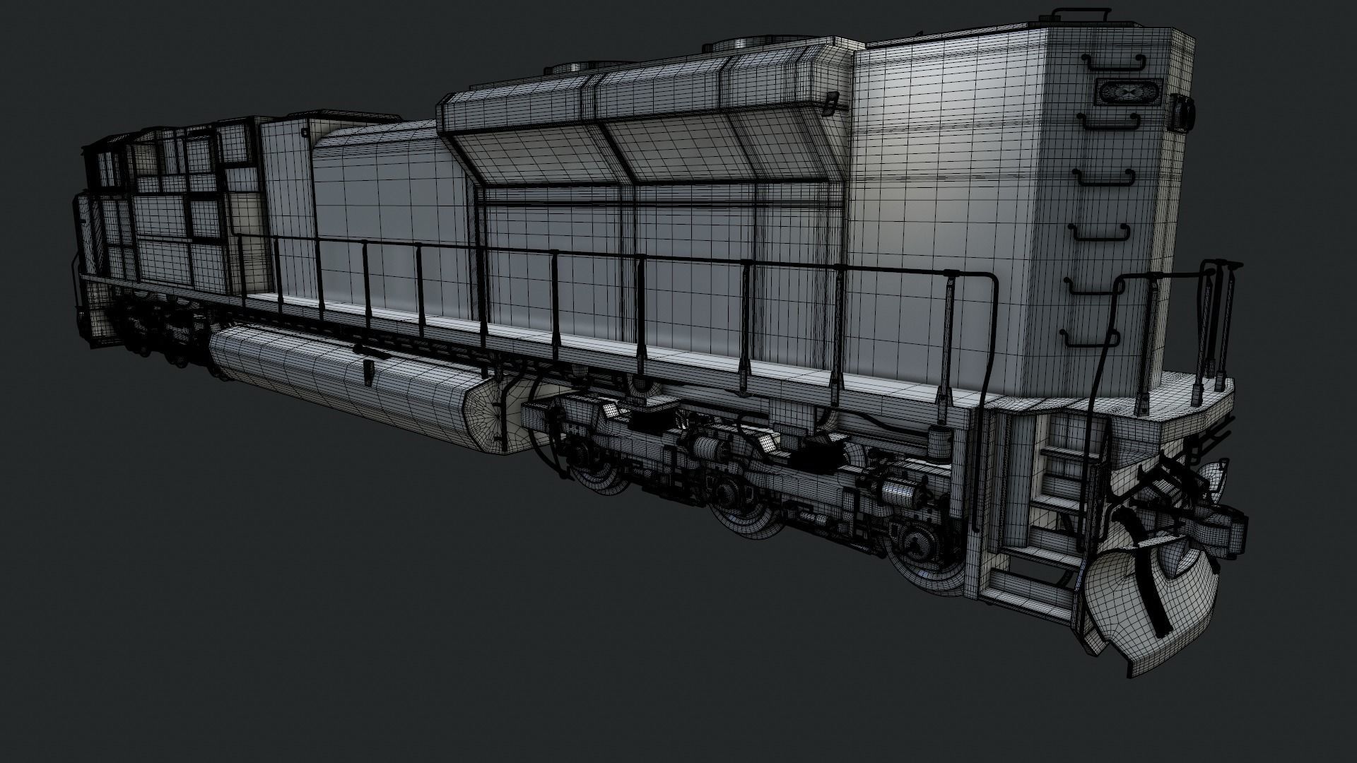 EMD-SD70ACe Locomotion 3D model_15