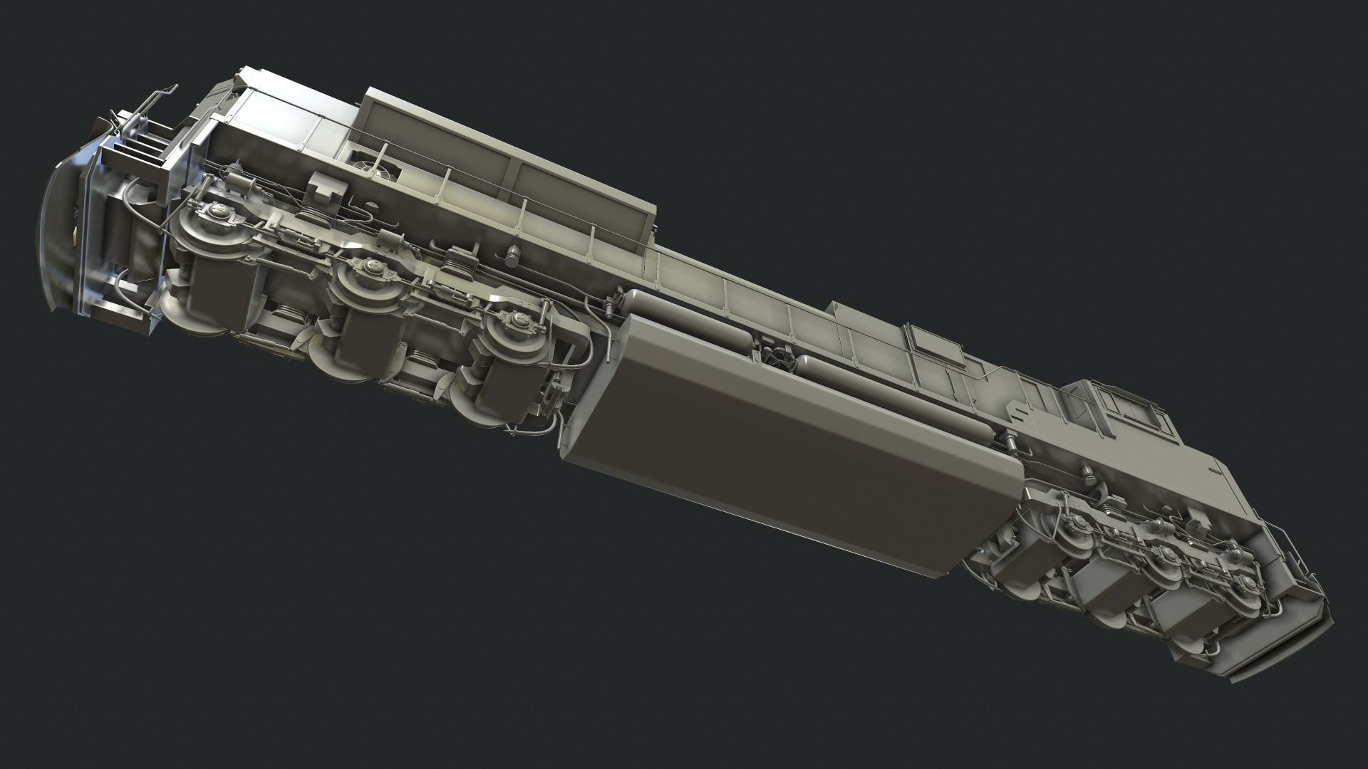 EMD-SD70ACe Locomotion 3D model_10