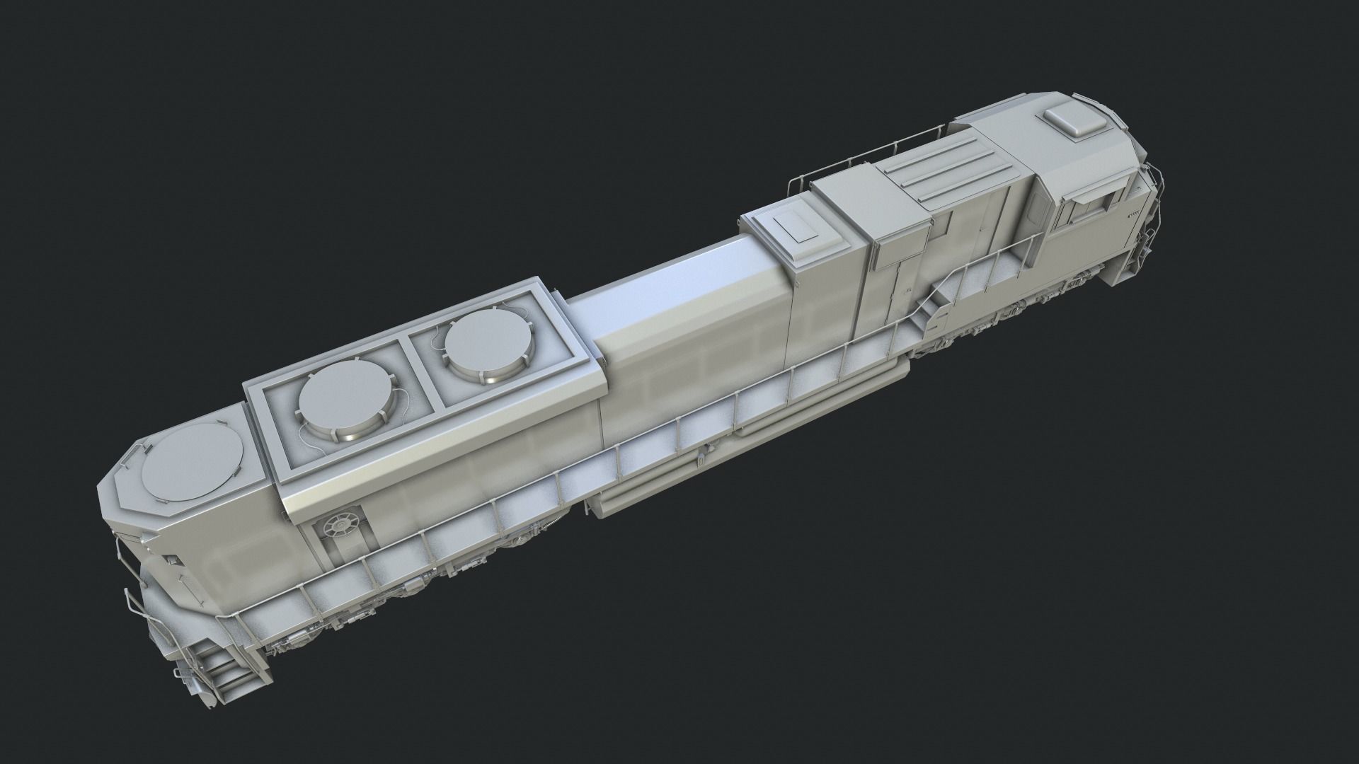 EMD-SD70ACe Locomotion 3D model_9