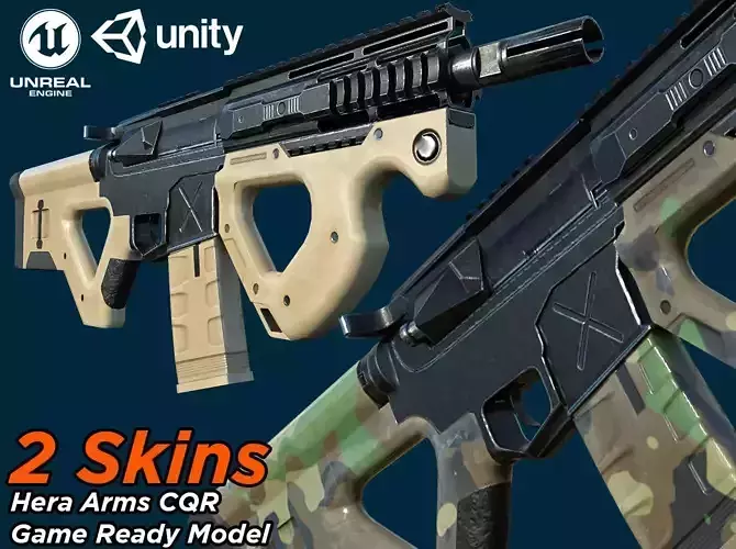 CQR Gen 1 - Game-Ready Weapon