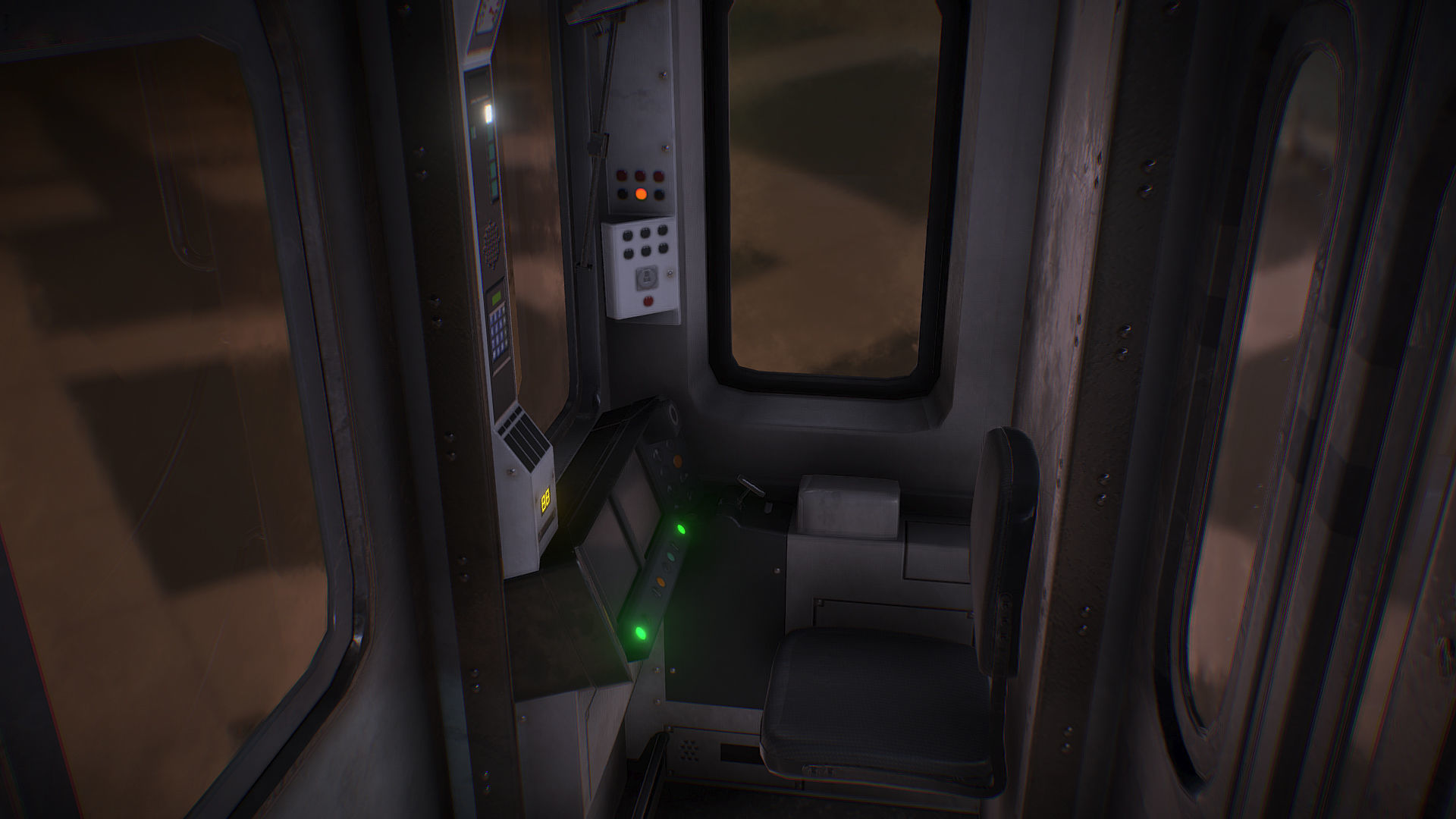 NY Train and Wagon Low-poly 3D model_6