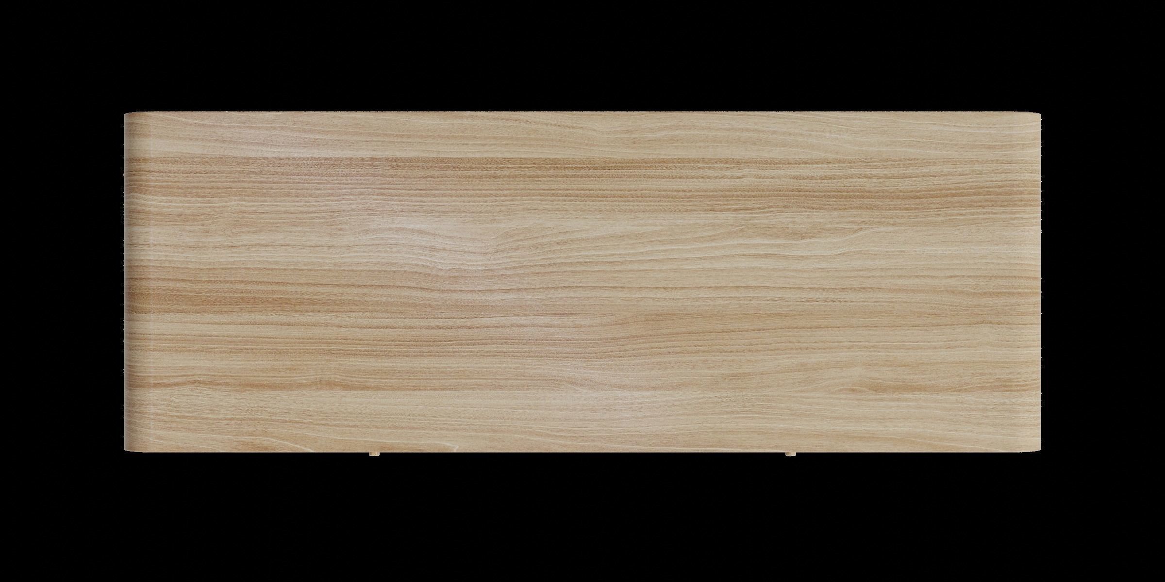 Oak Effect Console Table Low-poly 3D model_2