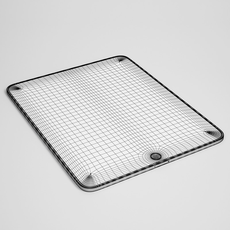 CGAxis ipad 14 3D model_1