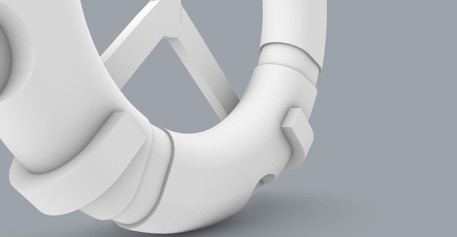 PM Lifebuoy Set 3D print model_8