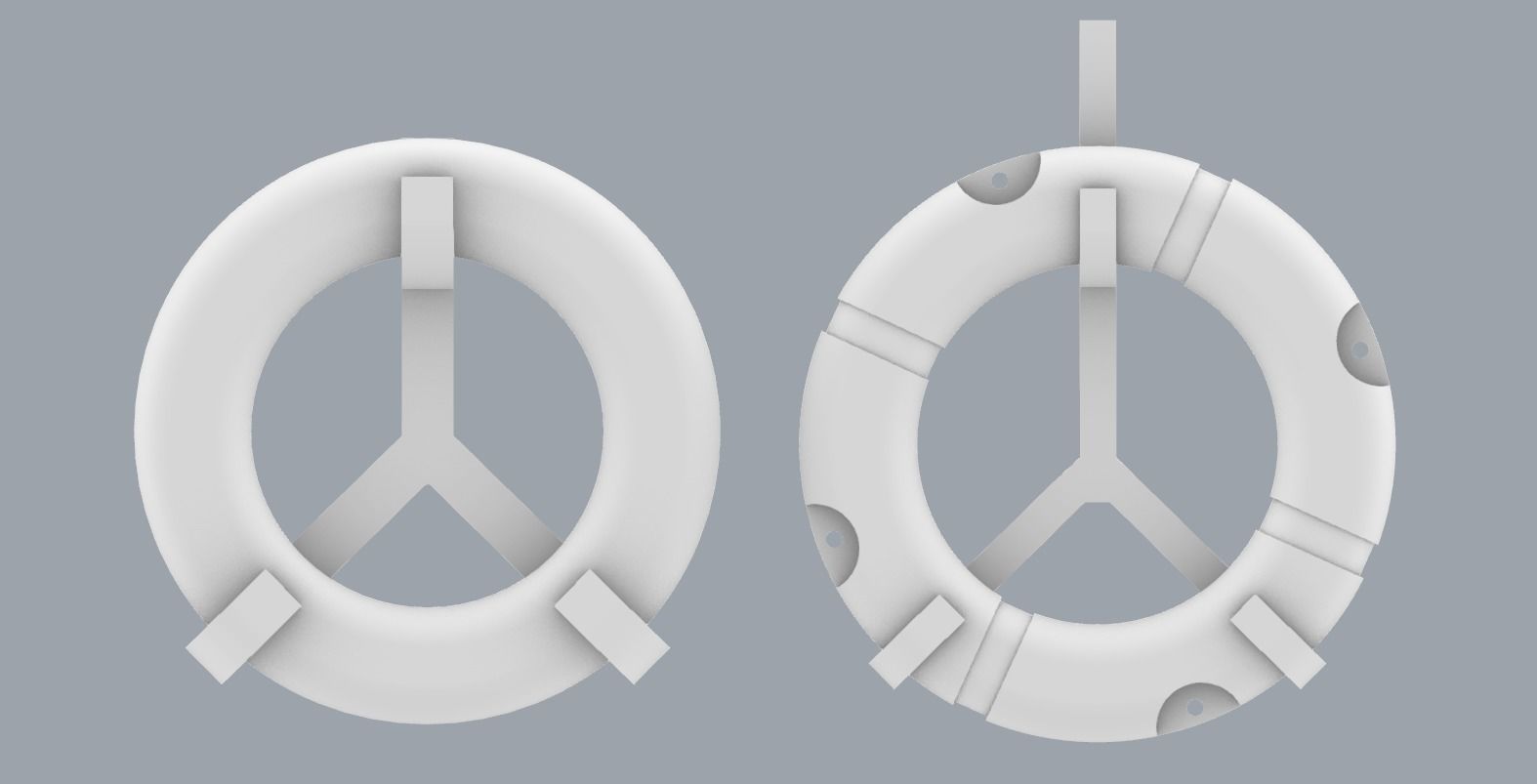 PM Lifebuoy Set 3D print model_12