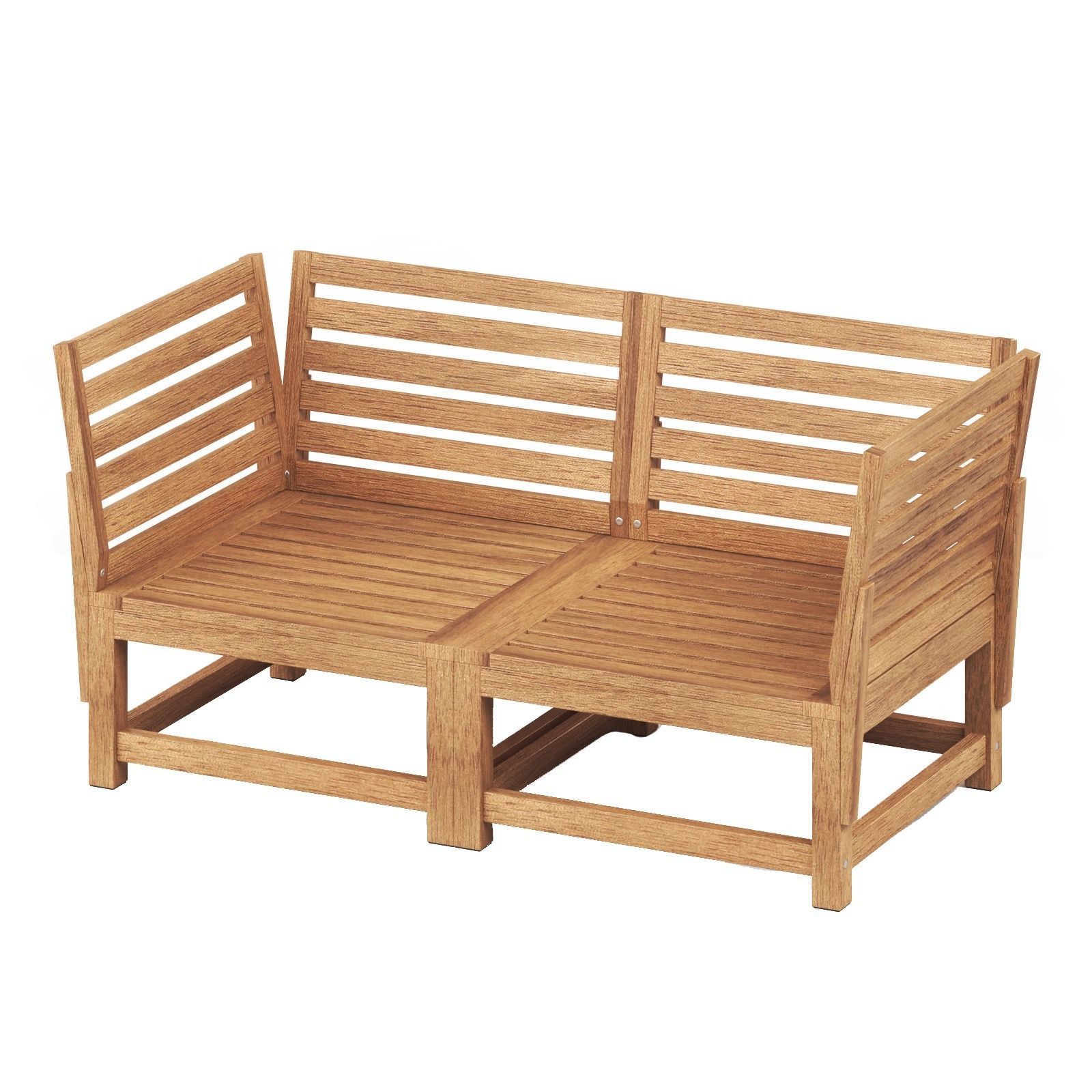 NAMMARO Modular 2-seater sofa with cushions IKEA 3D model_5