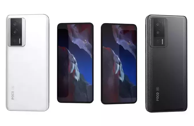 Xiaomi Poco F5 Pro Black And White