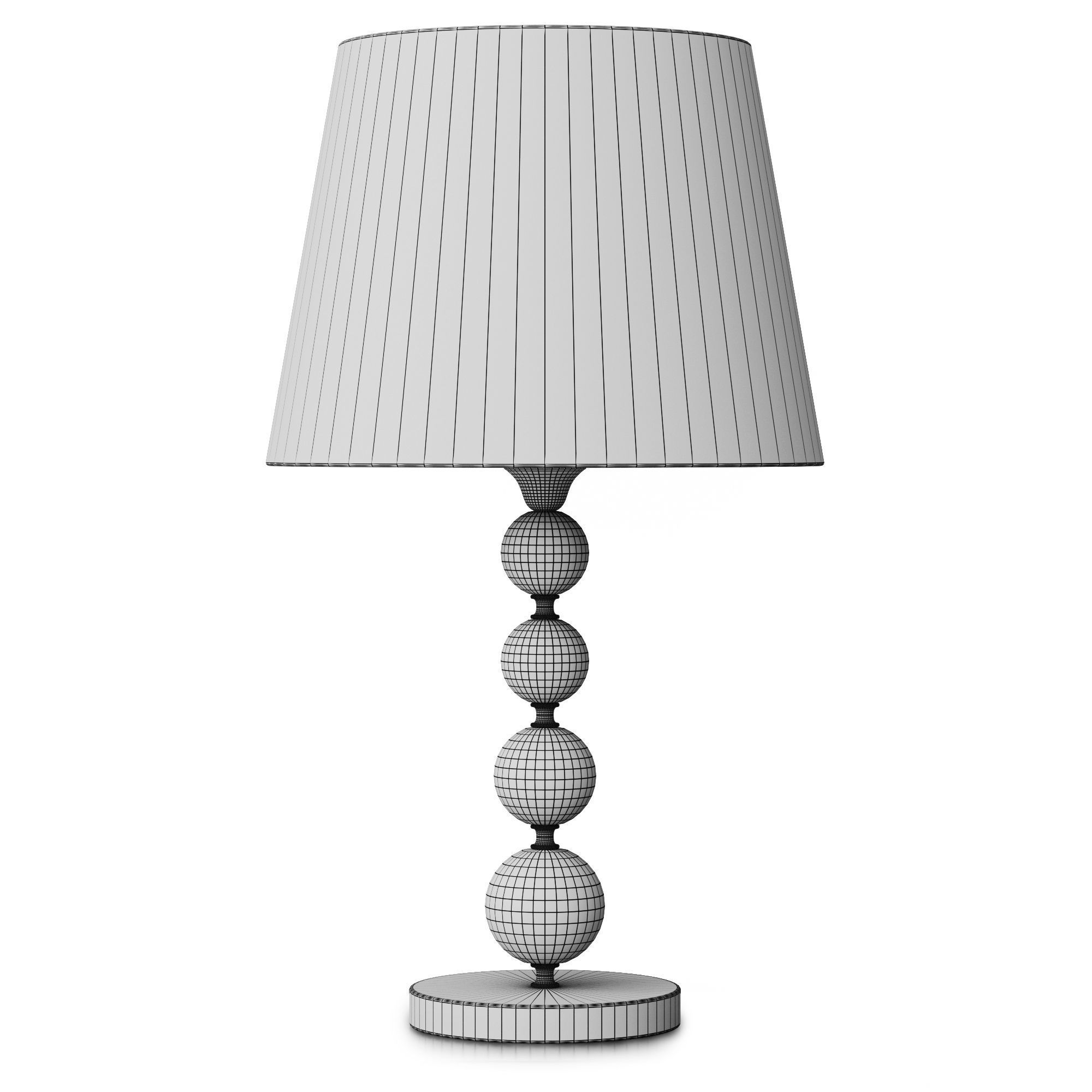 Table lamp Dantone Home Virginia 3D model_4