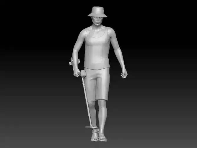 METAL DETECTOR MALE 4 BEACH