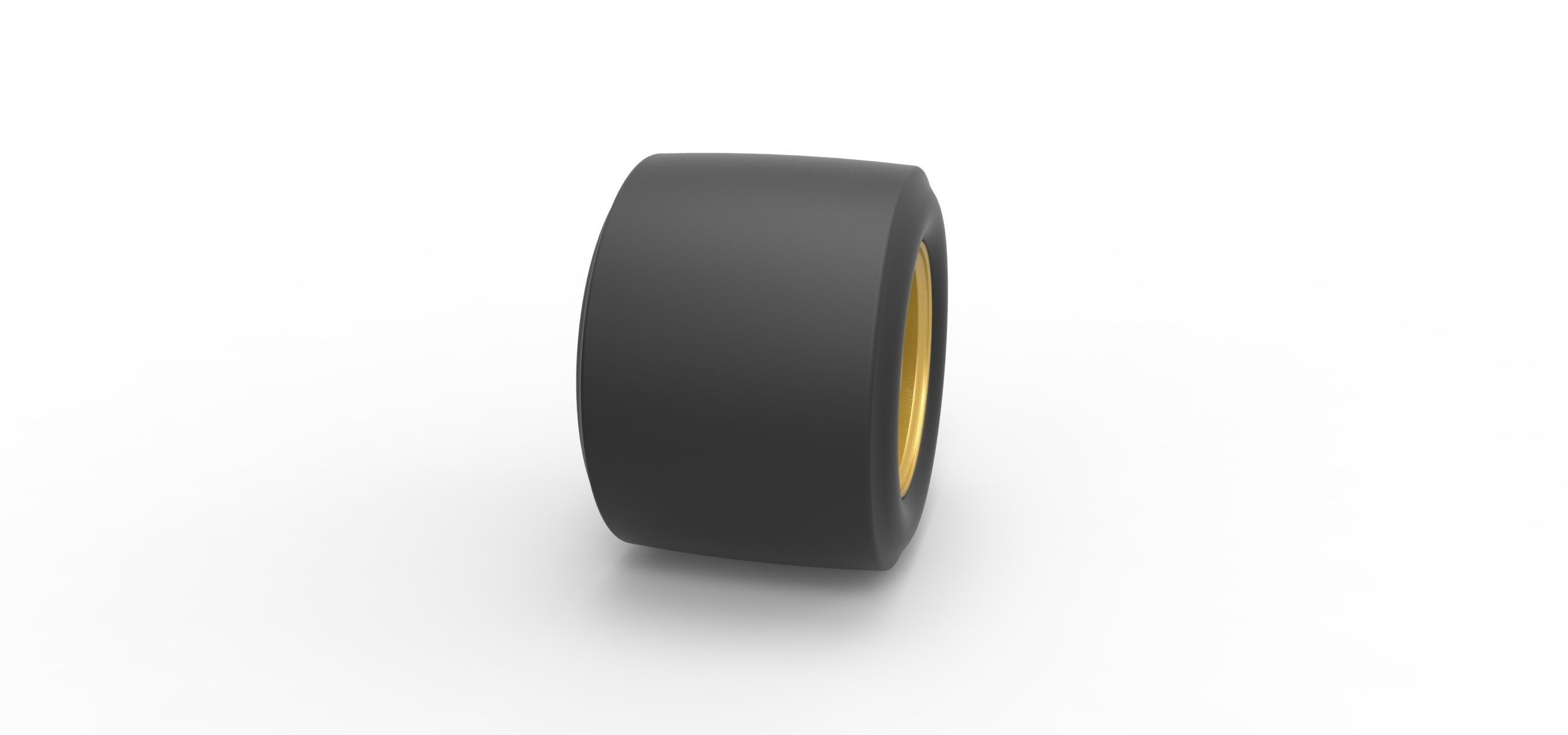 Wheel from Asphalt Modified stock car Version 2 Scale 1 to 25 3D print model_2