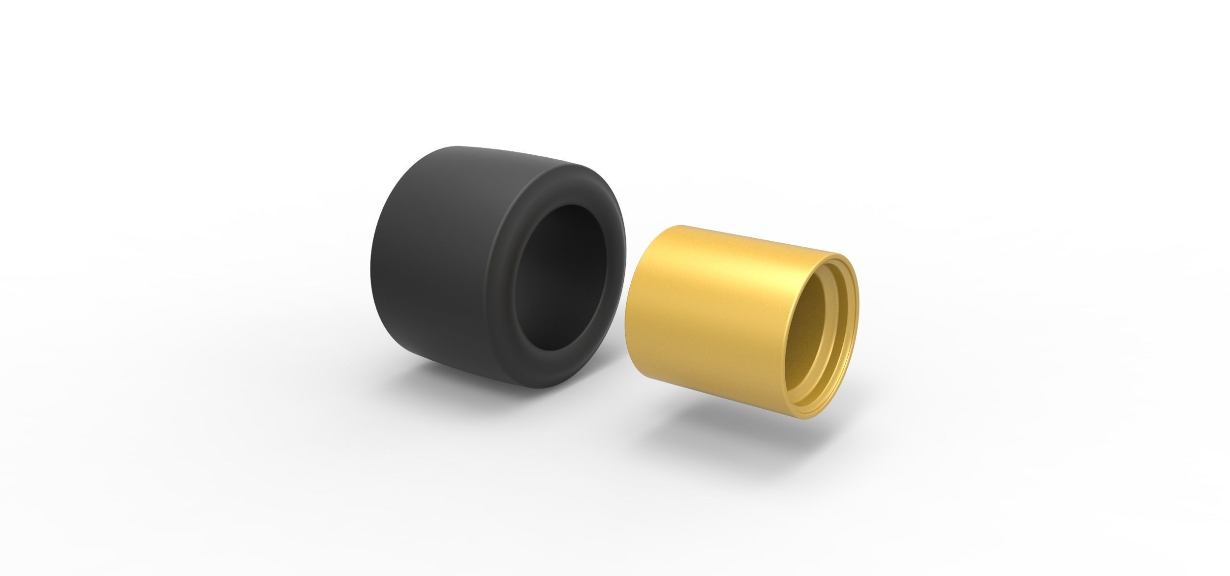 Wheel from Asphalt Modified stock car Version 2 Scale 1 to 25 3D print model_8