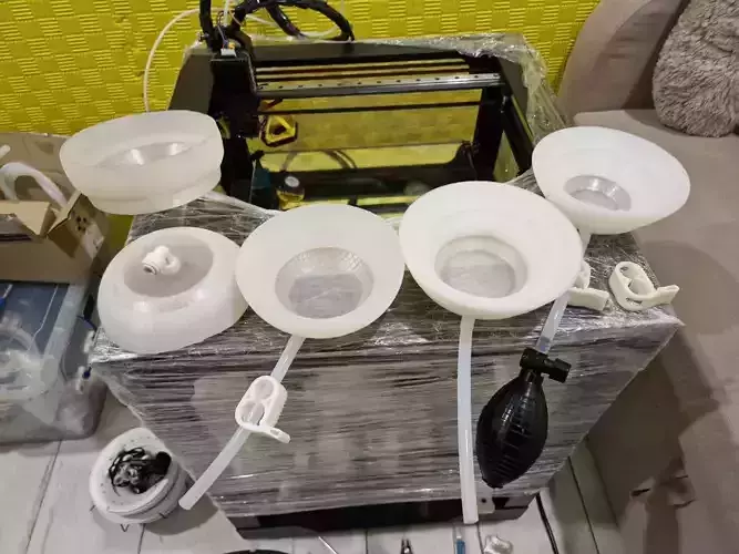 Vacuum Bell diameter 90mm 3D print model