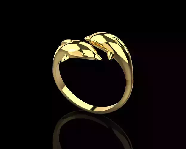 Dolphin Ring N126