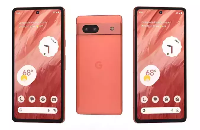 Google Pixel 7A Kinda Coral