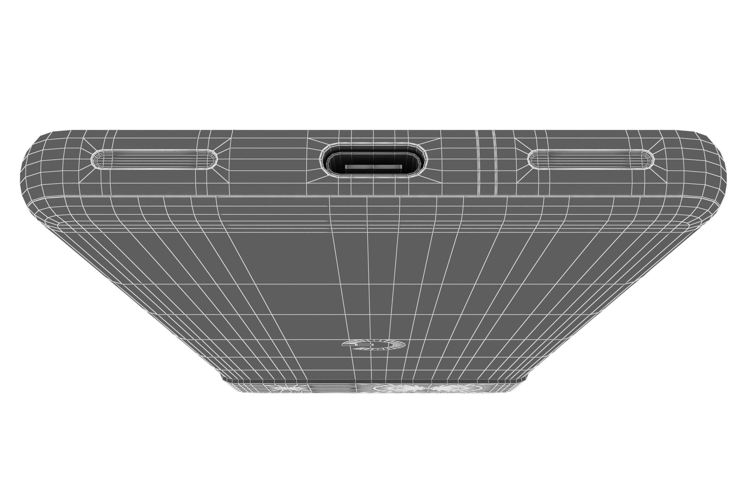 Google Pixel 7A Kinda Coral Low-poly 3D model_25