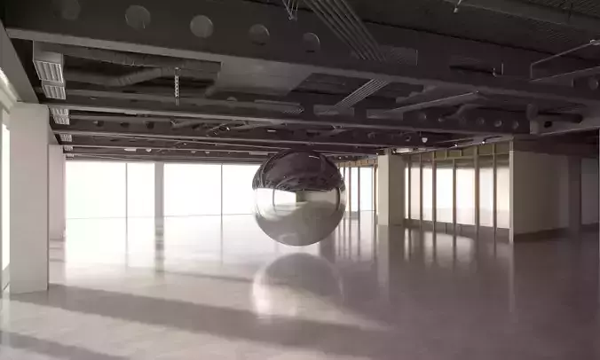 Industrial Office space  3ds Max  Corona 9