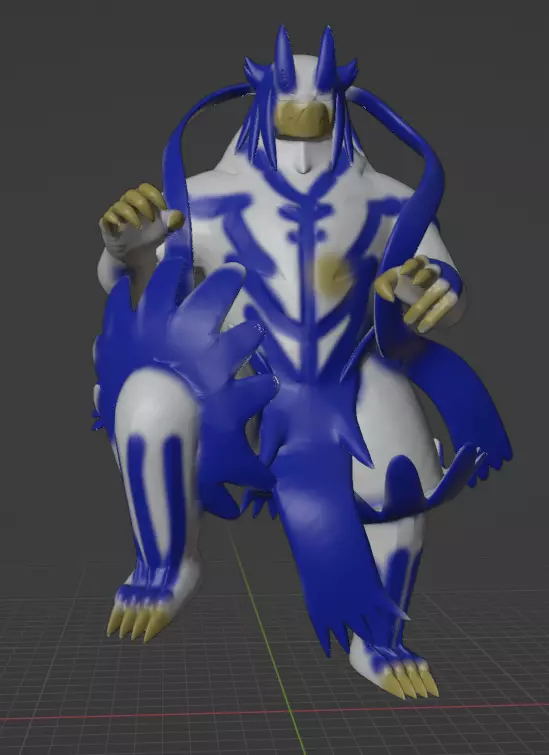 Urshifu Gigantamax Rapid Strike Style 3D print model_0