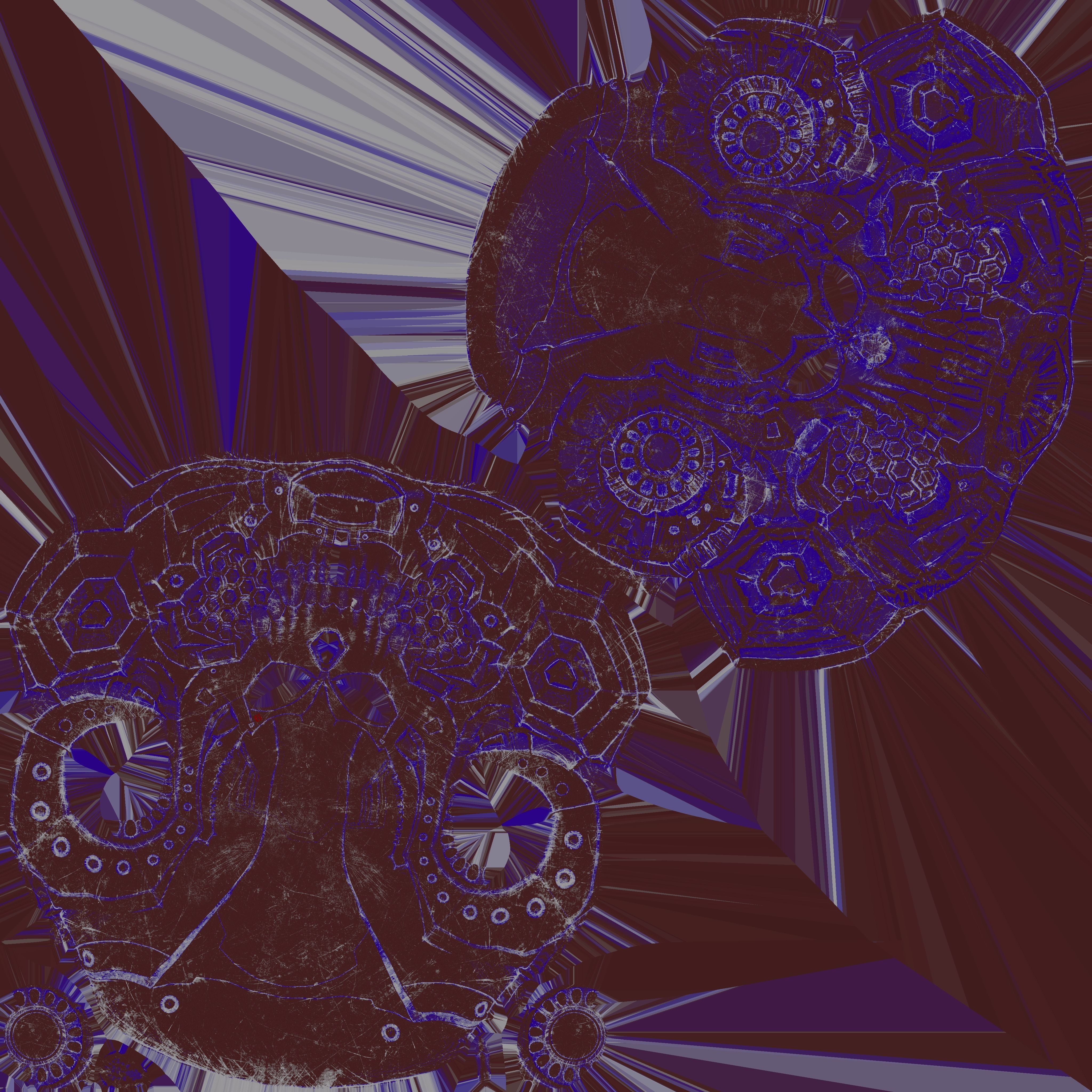 Skull Helmet 3D print model_58