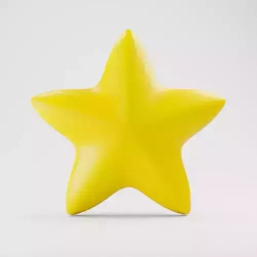 Star simple cartoon symbol