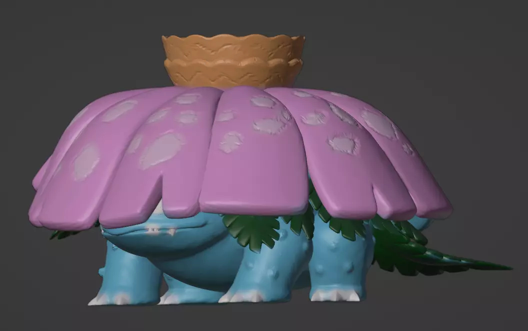 Venusaur Gigantamax 3D print model_0