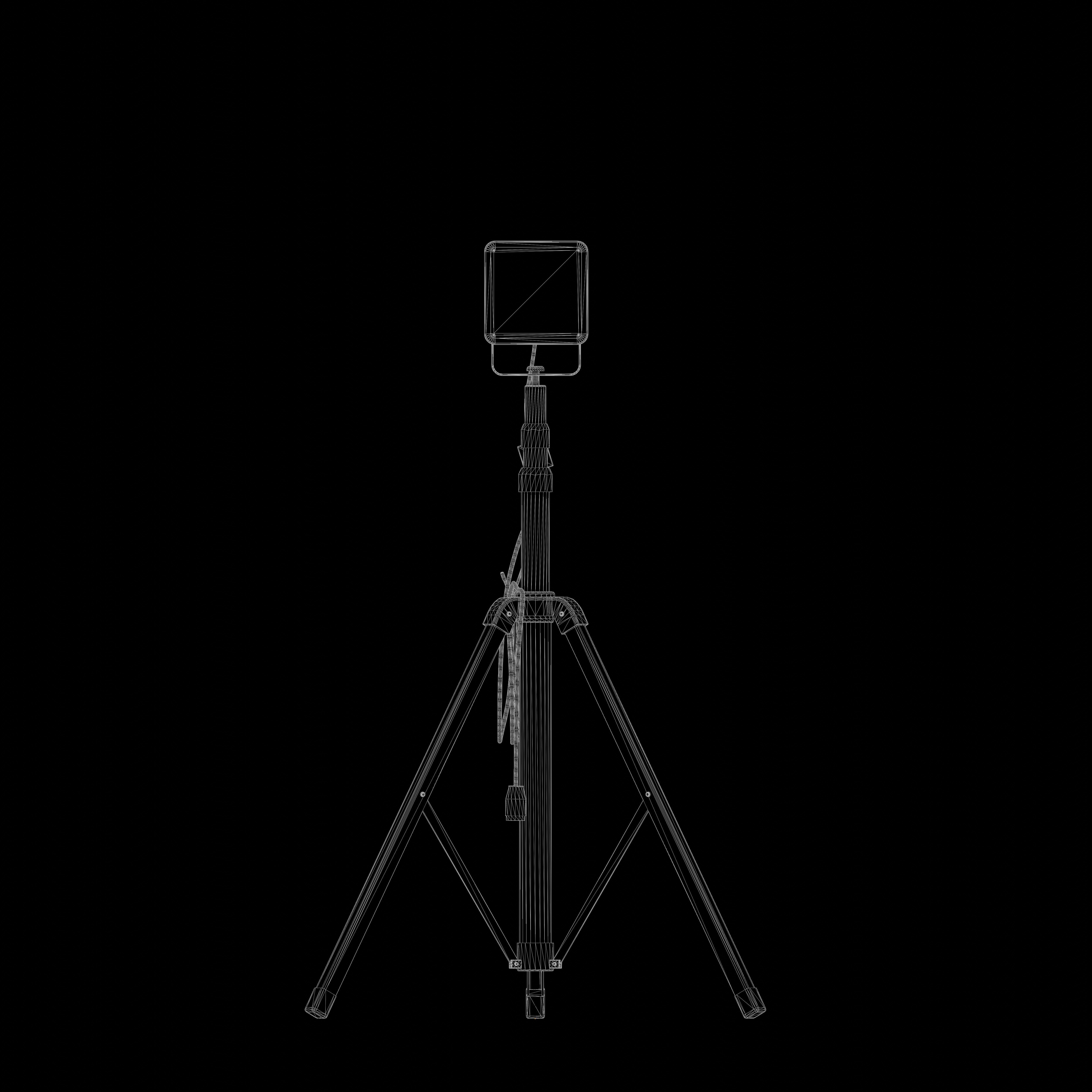 Flood Light Pack With Custom Textures Low-poly 3D model_19