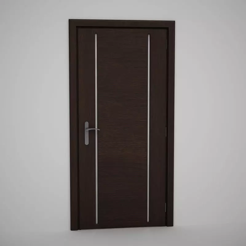 CGAxis Door 3D model_0