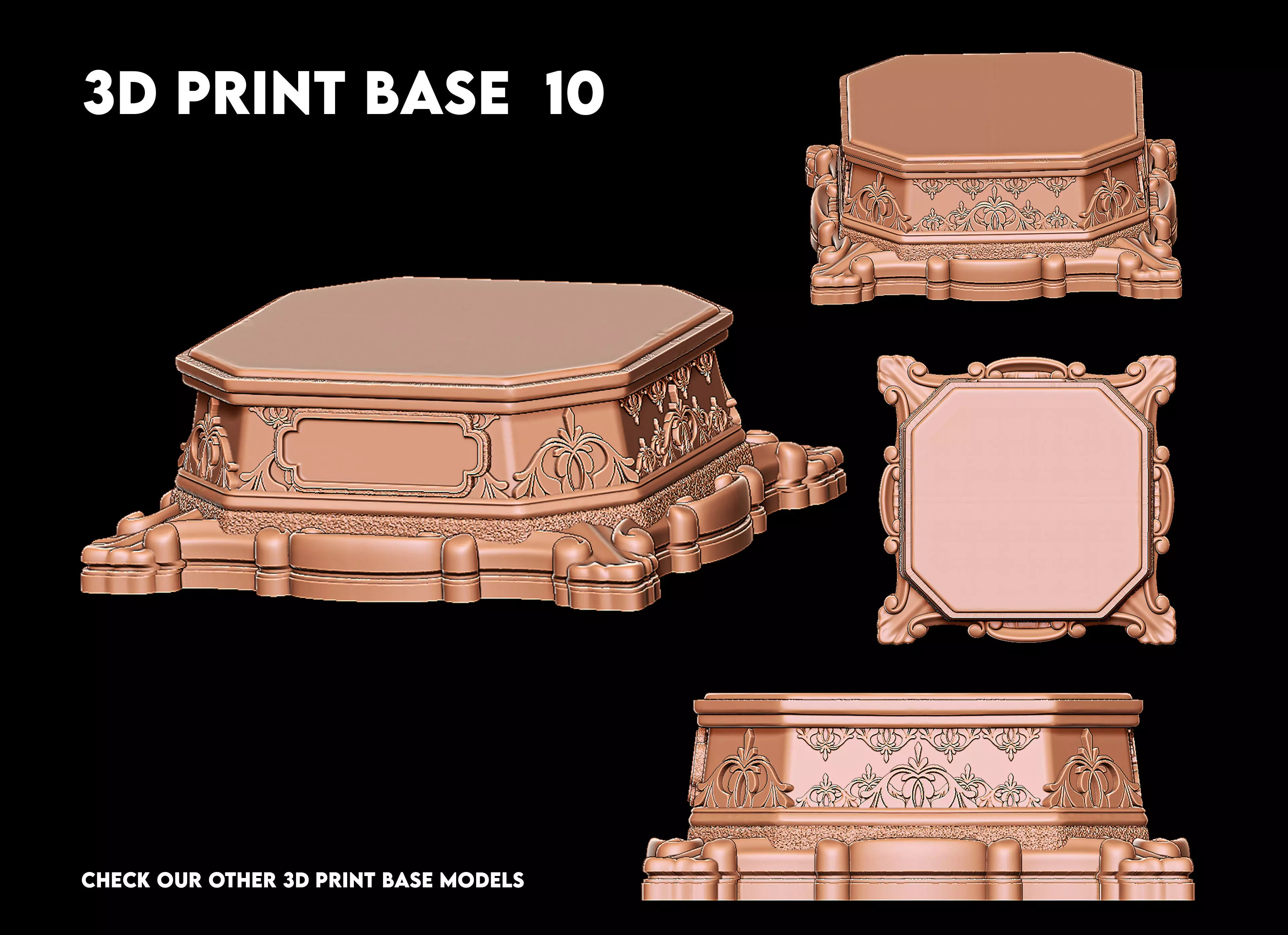 3D Print Base 10 3D print model
