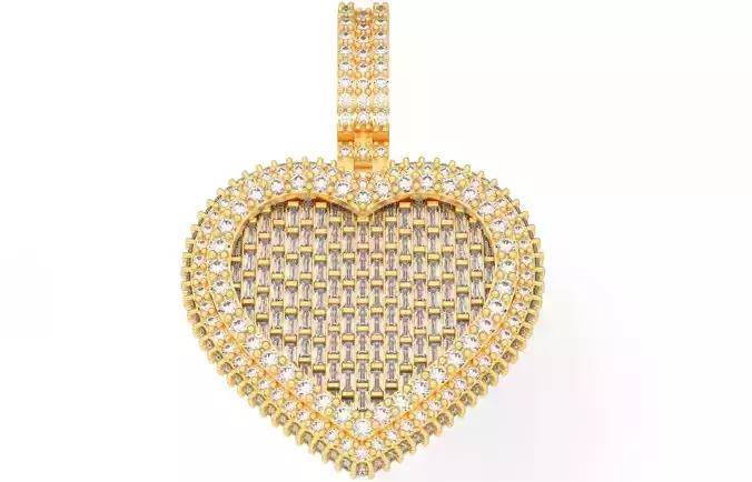 Big Heart with baguetes