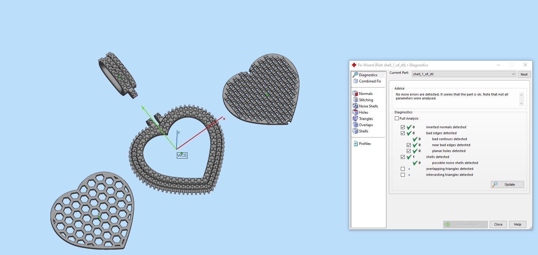Big Heart with baguetes 3D print model_15