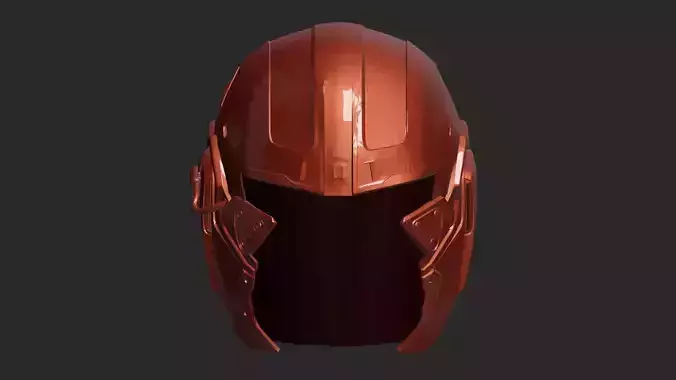 Futuristic Helmet 
