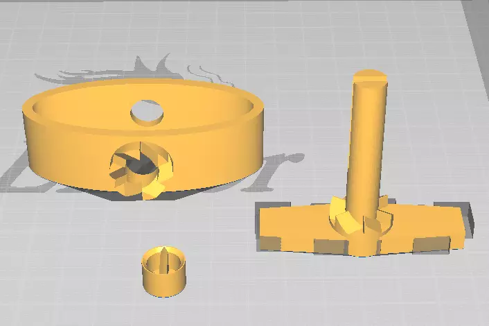 Electric fence wire tensioner 3D print model