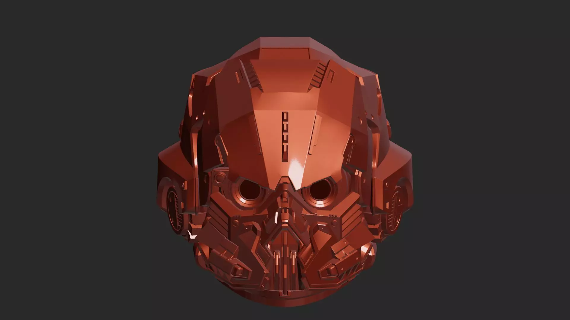 Hellghast 2 Helmet 3D print model_0