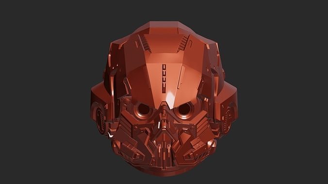 Hellghast 2 Helmet 3D print model
