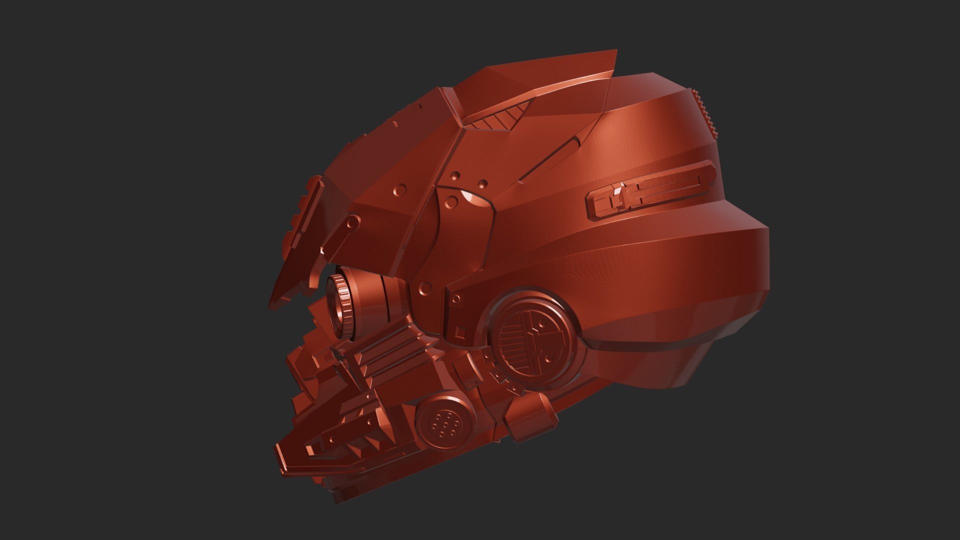 Hellghast 2 Helmet 3D print model_4