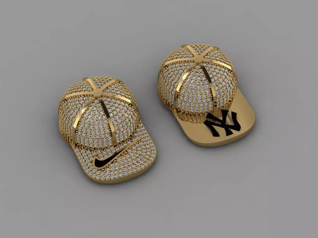 cap-hat-stone hat  3D print model_0