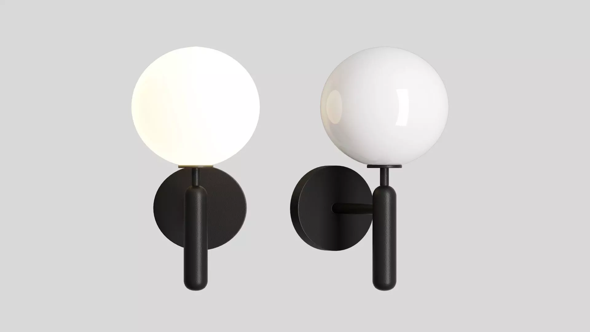 Nuura Miira Opal Wall Lamp 3D model_0