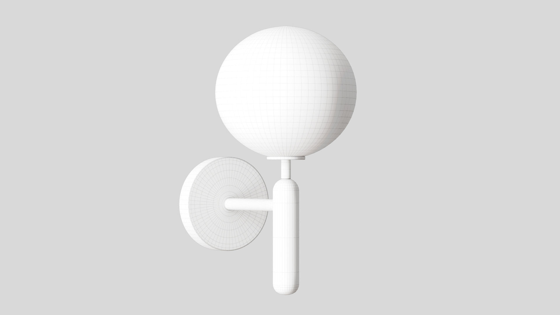 Nuura Miira Opal Wall Lamp 3D model_7