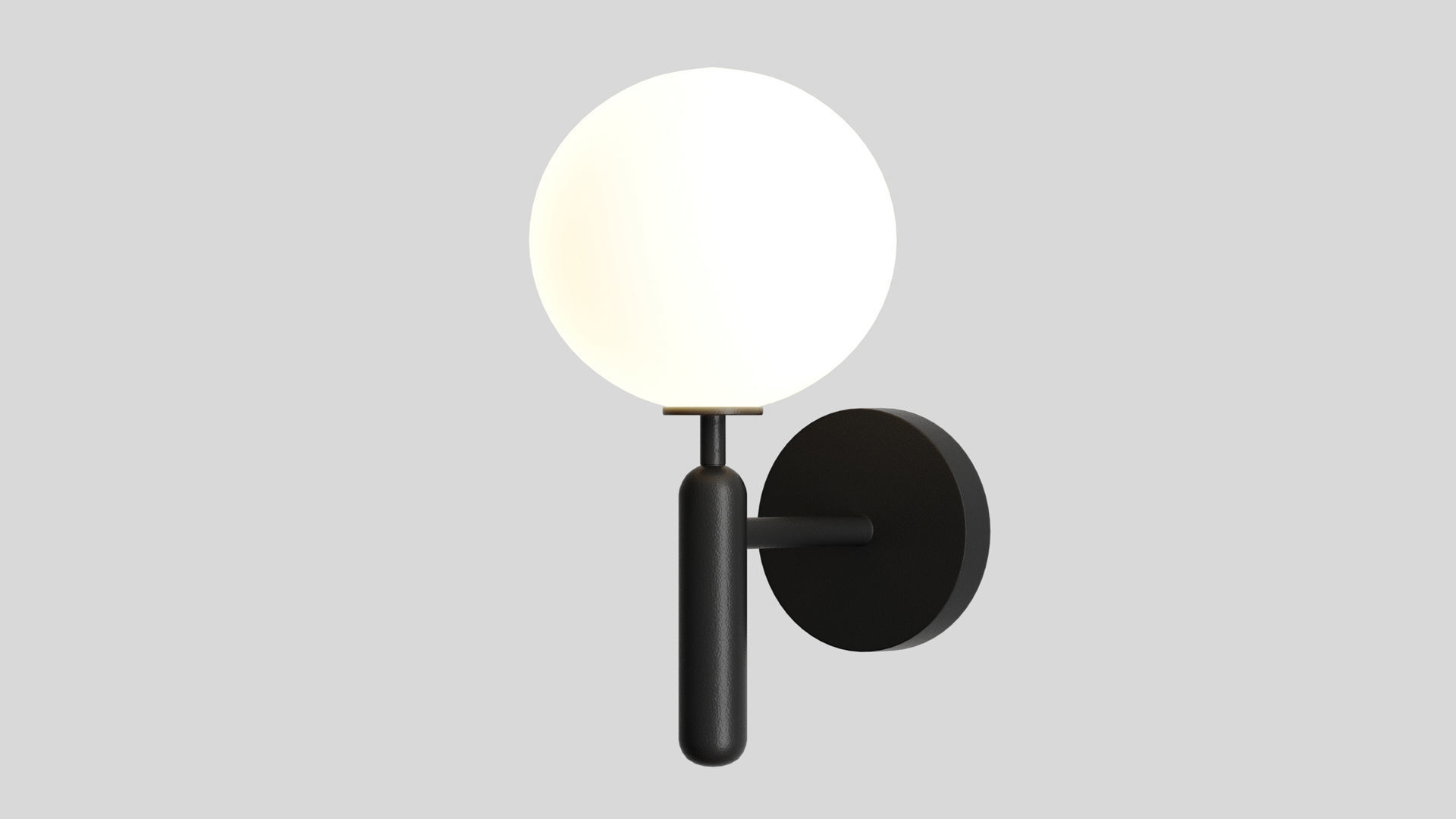 Nuura Miira Opal Wall Lamp 3D model_3
