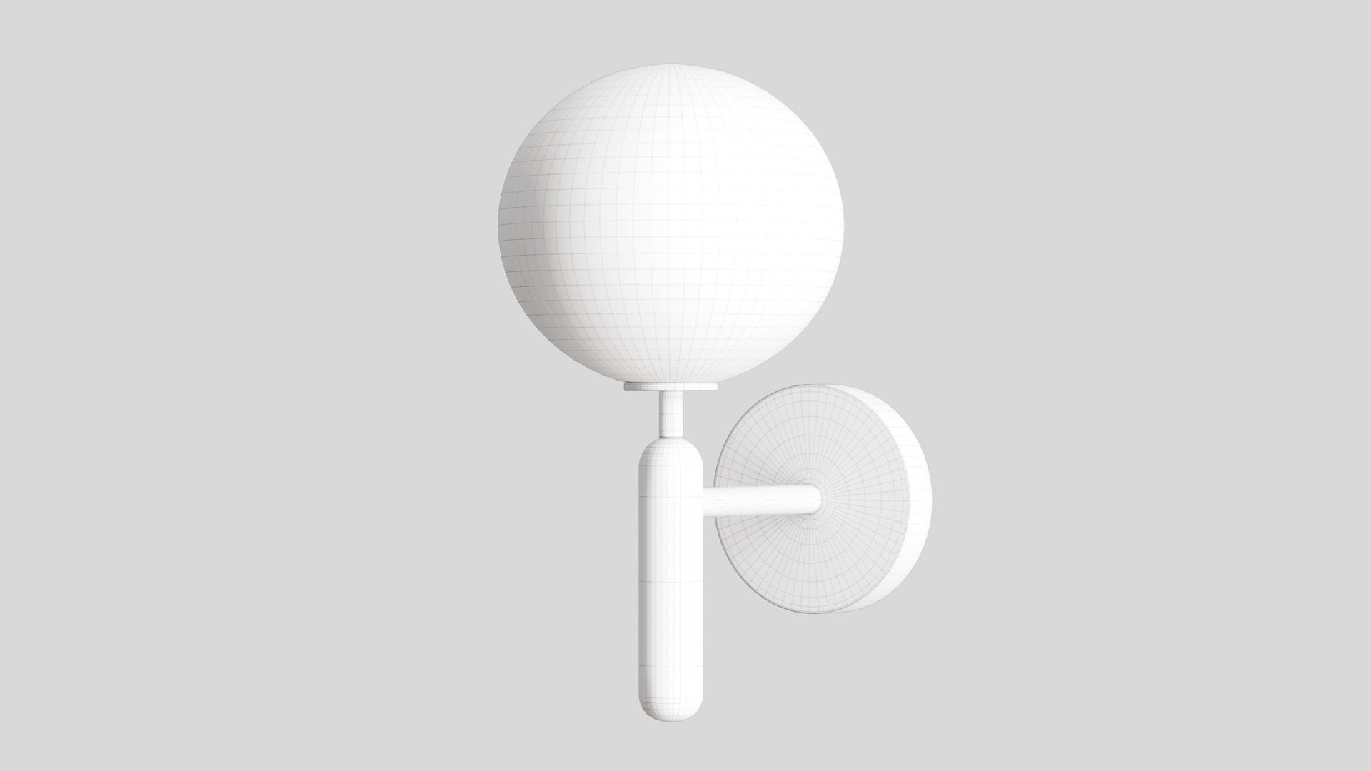 Nuura Miira Opal Wall Lamp 3D model_5